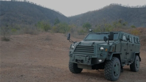 Photo of a Chaiseri First Win 2 four-by-four armored fighting vehicle. This photo was used as a hero image for a blog on Pakistan acquiring the First Win.